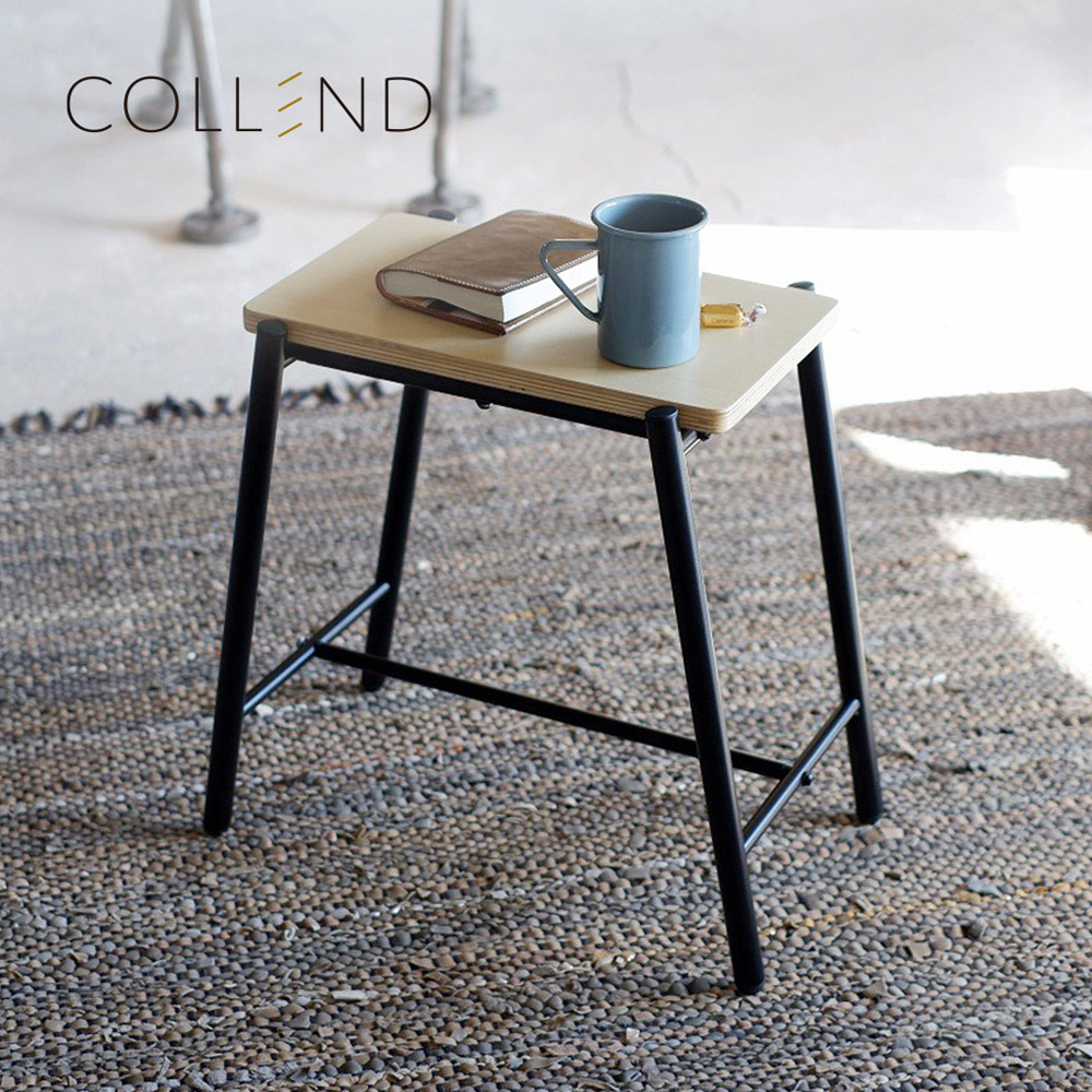 【日本COLLEND】IRON 鋼製單人椅凳-DIY