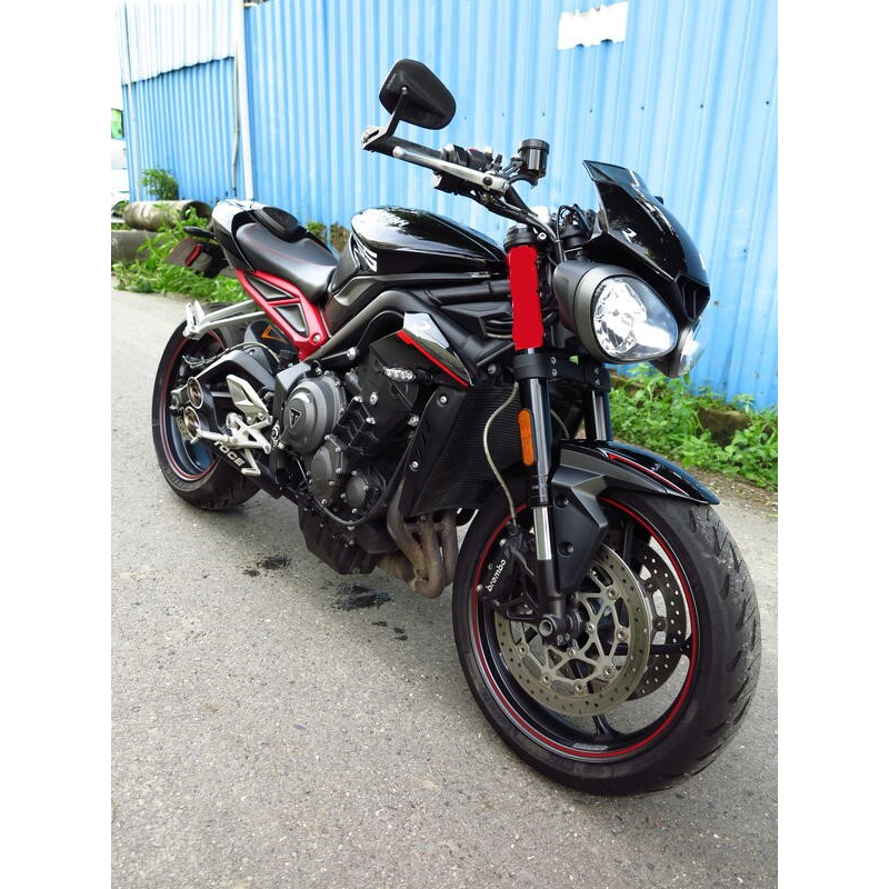 TRIUMPH STREET TRIPLE 765R 2019 英國 凱旋 凱旋重車 憤怒鳥 高雄 全省配車 紅牌 三缸