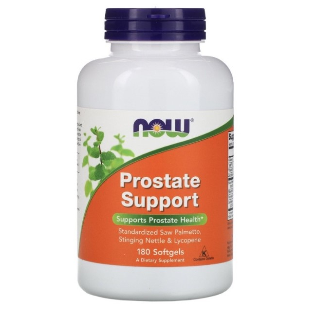 Now Foods Prostate Support 美國原廠 前列攝護腺 180顆 南瓜籽油/茄紅素/鋅 免運代購