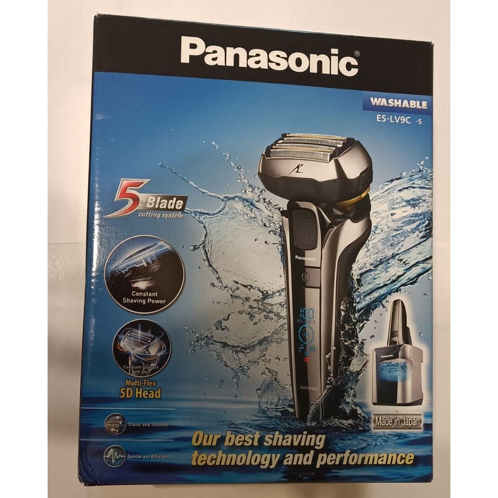 [全新品] Panasonic 國際牌五刀頭全機水洗電鬍刀ES-LV9C-S