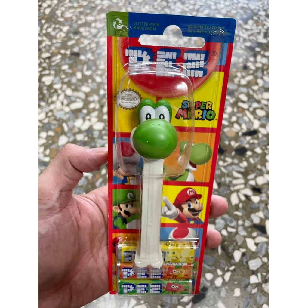 PEZ 任天堂  耀西 玩偶水果糖 糖果盒 給糖器 貝思 收集 收藏 全新現貨