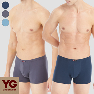 【YG】親膚透氣天然彈性棉三片式平口褲-SYE325