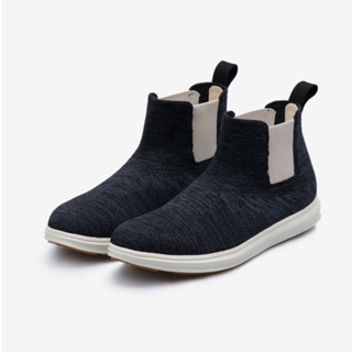 inooknit | (男款)切爾西短靴 黑灰 | Chelsea Boots Gray Black