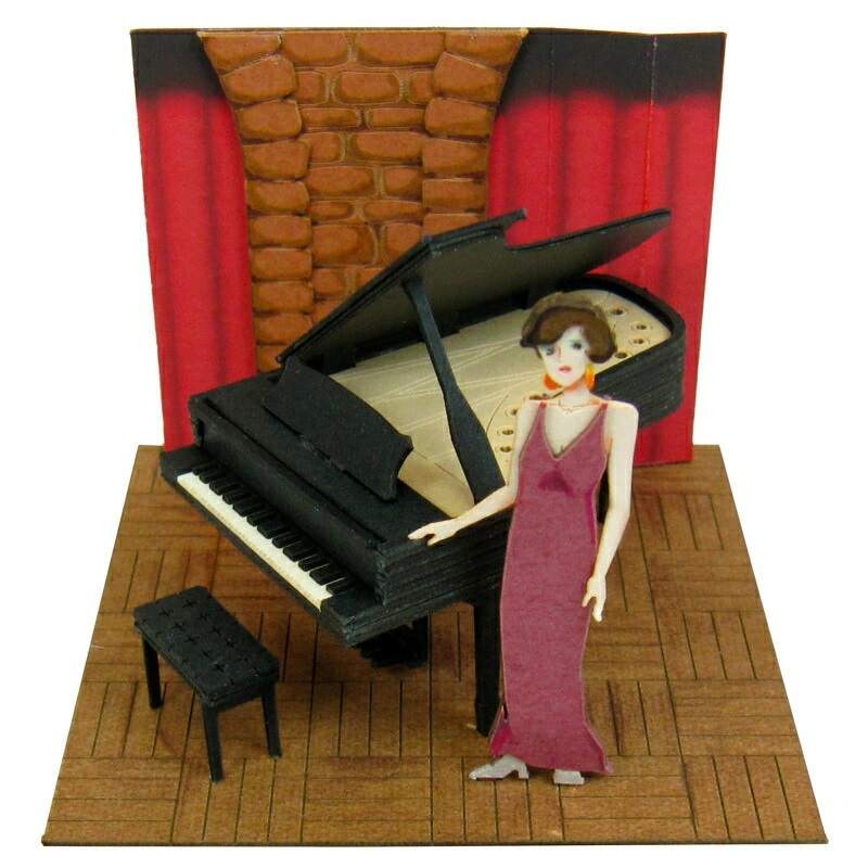 日本 Sankei 正版 MP07-22 吉卜力 宮崎駿 模型 紙劇場 紅豬 手作 飛機模型 戰鬥機 動漫 現貨 鋼琴