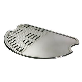 【O-Grill】3000 三層鋼烤盤 不沾盤 不鏽鋼 二合一設計 清潔便利 輕鬆裝卸 烤肉 露營 中秋