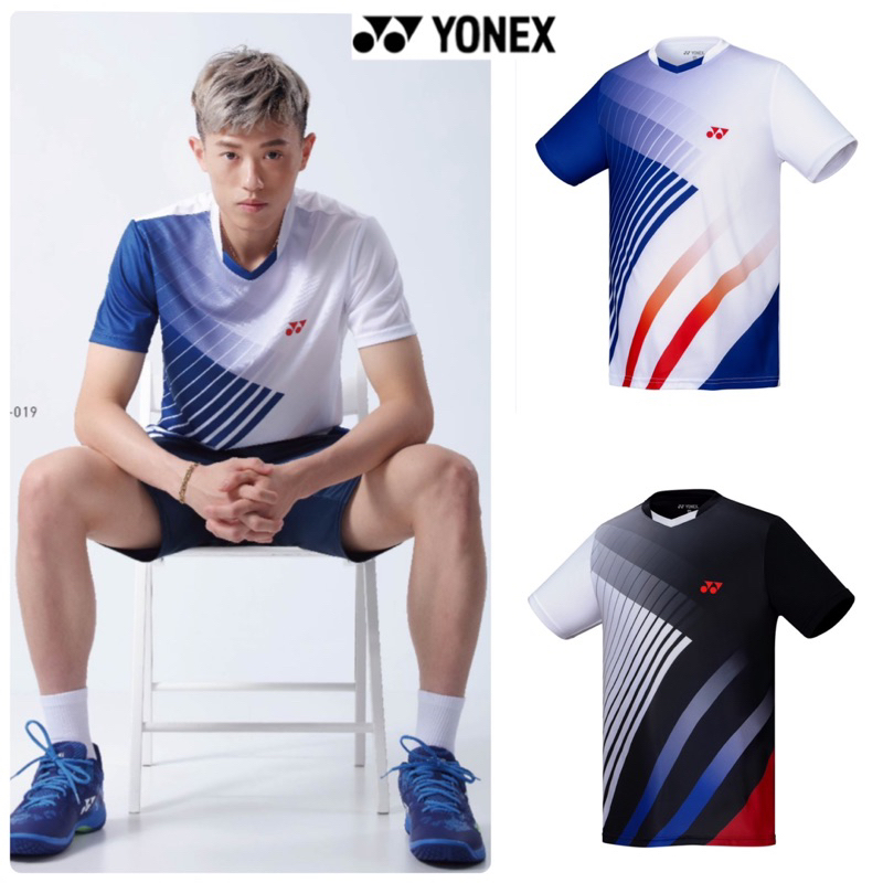JR育樂🎖️YONEX正品公司貨🇹🇼台灣製YY羽球網球短袖運動排汗衫黑色寶藍色型號13173TR