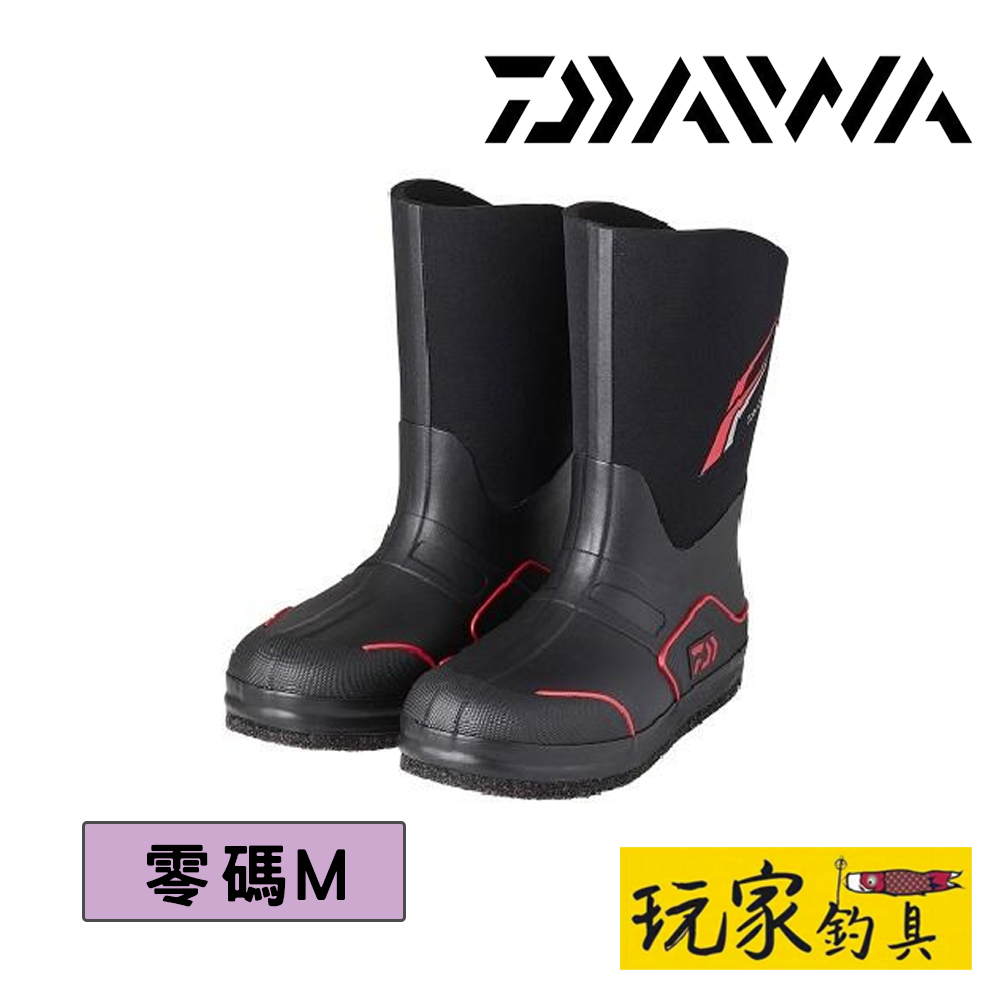 ｜玩家釣具．零碼M｜DAIWA WB-3550 保暖長筒靴 防滑鞋