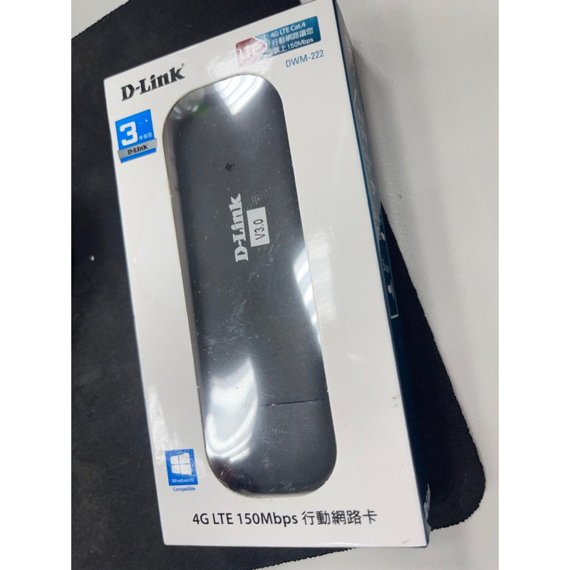 D-Link 友訊 DWM-222 4G LTE 150Mbps  4G行動網卡 行動網路介面卡（全新未拆）