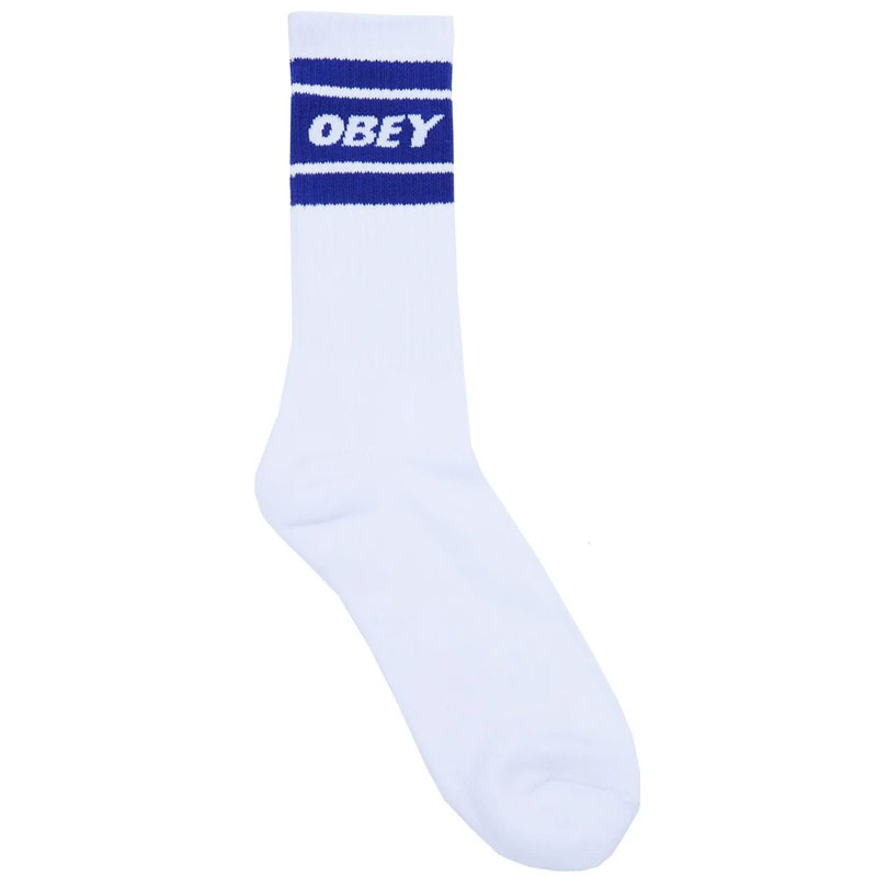 OBEY 100260093-BLU COOPER II SOCKS 中筒襪 / 小腿襪 (寶藍色) 化學原宿