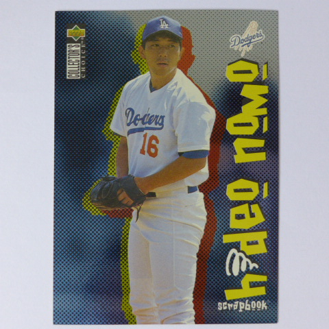 ~ Hideo Nomo/野茂英雄 ~1996年UD.金屬設計.MLB球星棒球卡