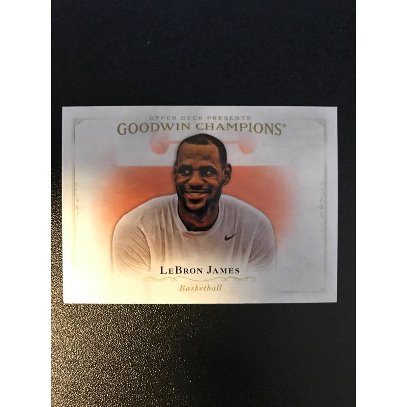 goodwin champions 2016 LEBRON JAMES nba 球員卡 湖人