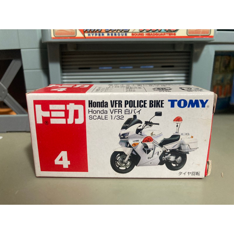 Tomica 多美 no.4 Honda 警視廳 摩托車 重機