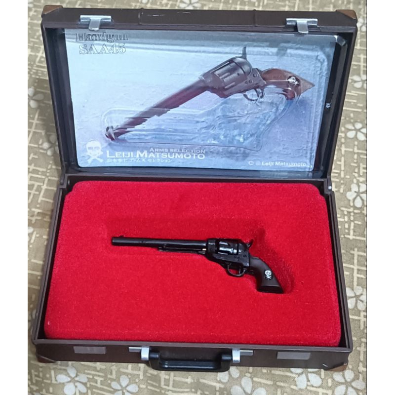 特賣出清 日版 現況品 盒玩 松本零士 武器系列 宇宙海賊 哈洛克船長 Handgun SAA45
