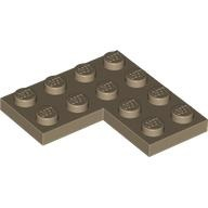 磚家 LEGO 樂高 深砂色 Plate 4x4 Corner 轉角 薄板 平板 薄片 2639