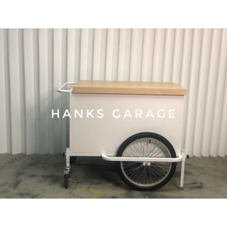 [Hanks Garage]攤車 餐車 移動式 市集 木作規劃 金屬平台 貨架 擺攤