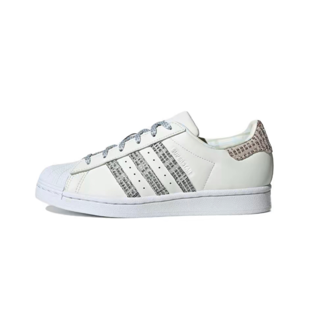  100%公司貨 Adidas Superstar 白 格紋 蛇紋 貝殼鞋 小白鞋 GX2180 女鞋