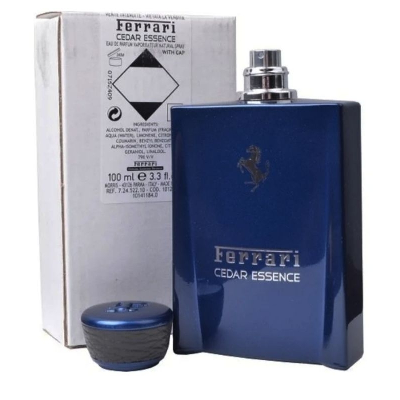 Ferrari Cedar Essence 法拉利藍木男性淡香精 100ml tester/1瓶-新品正貨