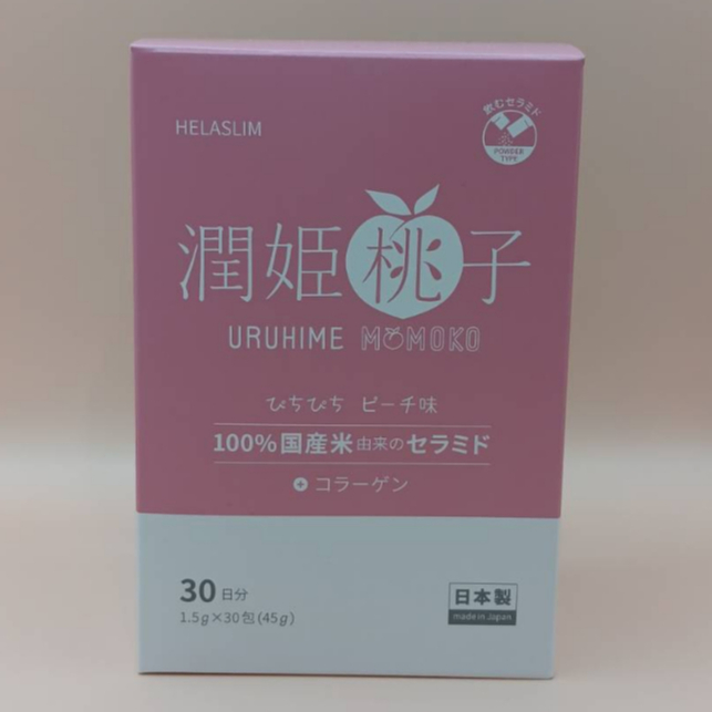 【潤姬桃子】URUHIMEMOMOKO 膠原蛋白粉 邵雨薇推薦 吃的神經醯胺 1.5g 30條