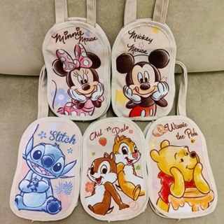 Disney台灣製 可愛迪士尼飲料袋 水壺袋 帆布袋 手提袋 購物袋 環保袋