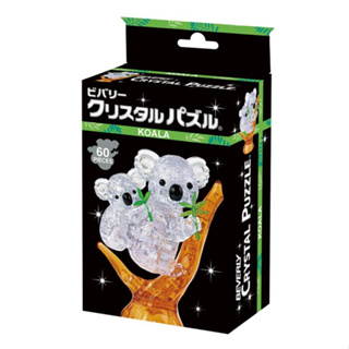 拼圖 日本進口拼圖 50298(60片 3D立體透明拼圖 無尾熊)