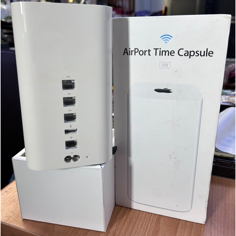 二手 Apple Airport Time Capsule 2TB A1470蘋果時空膠囊 可同時當路由器及網路儲存裝置