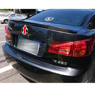 LEXUS 凌志 IS250 IS350 2代 F款 尾翼 素材 烤漆 卡夢 改裝配件 2006-2012