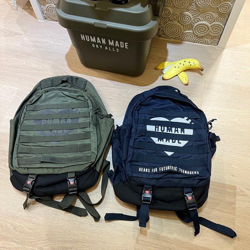 HUMAN MADE MILITARY BACKPACK 背包 後背包