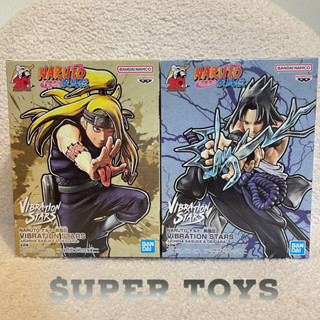 《$uper Toys》全新 景品 火影忍者疾風傳 VIBRATION STARS 宇智波佐助&迪達拉 地達羅 公仔
