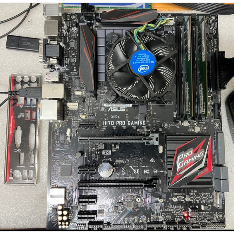 ASUS H170 PRO GAMING+I7-6700+D4-8G*2