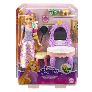 正版現貨 Mattel 全新 DISNEY 迪士尼公主-樂佩公主的化妝台組