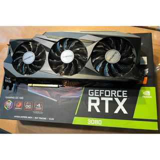 GIGABYTE 技嘉 3080 Gaming 10GB 只有散熱器含風扇