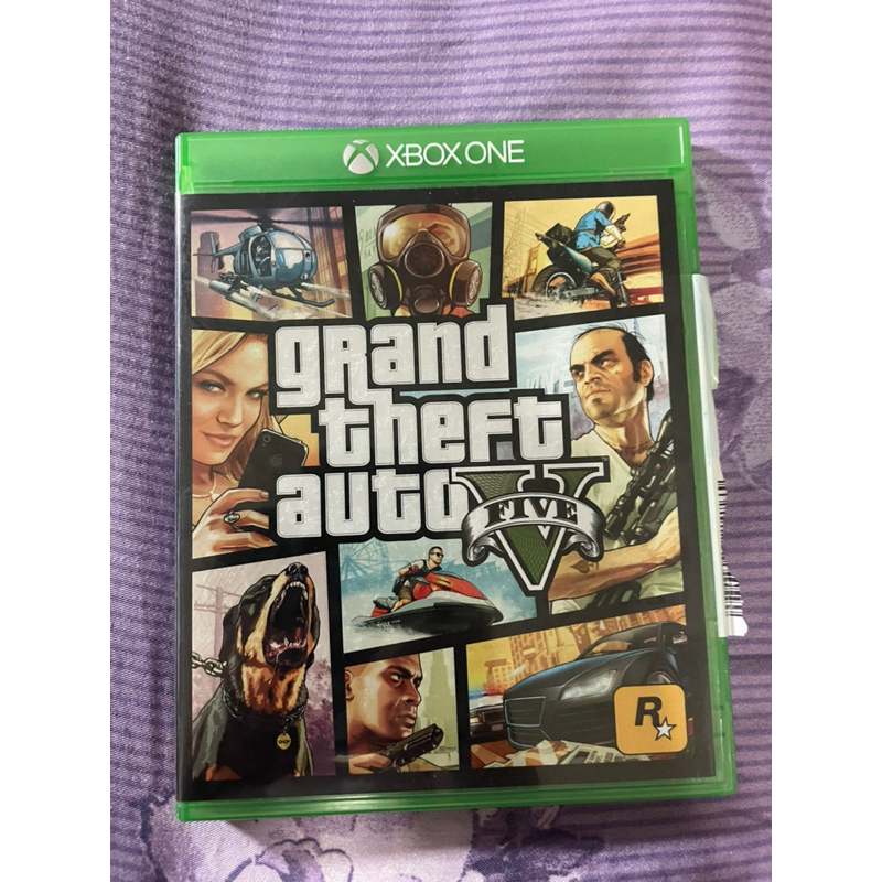 Xbox360 gta5遊戲片