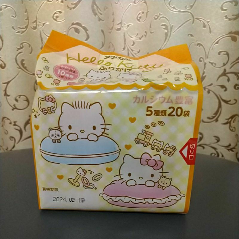 日本 kitty田中拌飯料(20袋) 40公克(黃色) 外包裝有畫線記號 不介意者再購買 史上最低價