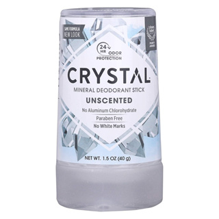 Crystal 無香 40g 礦物鹽 消臭石 除臭石 滾珠天然礦物身體除臭劑 滾珠除臭劑 (低敏感/非體香劑)