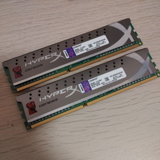 二手良品 金士頓 HYPERX DDR3-1600 4Gx2記憶體