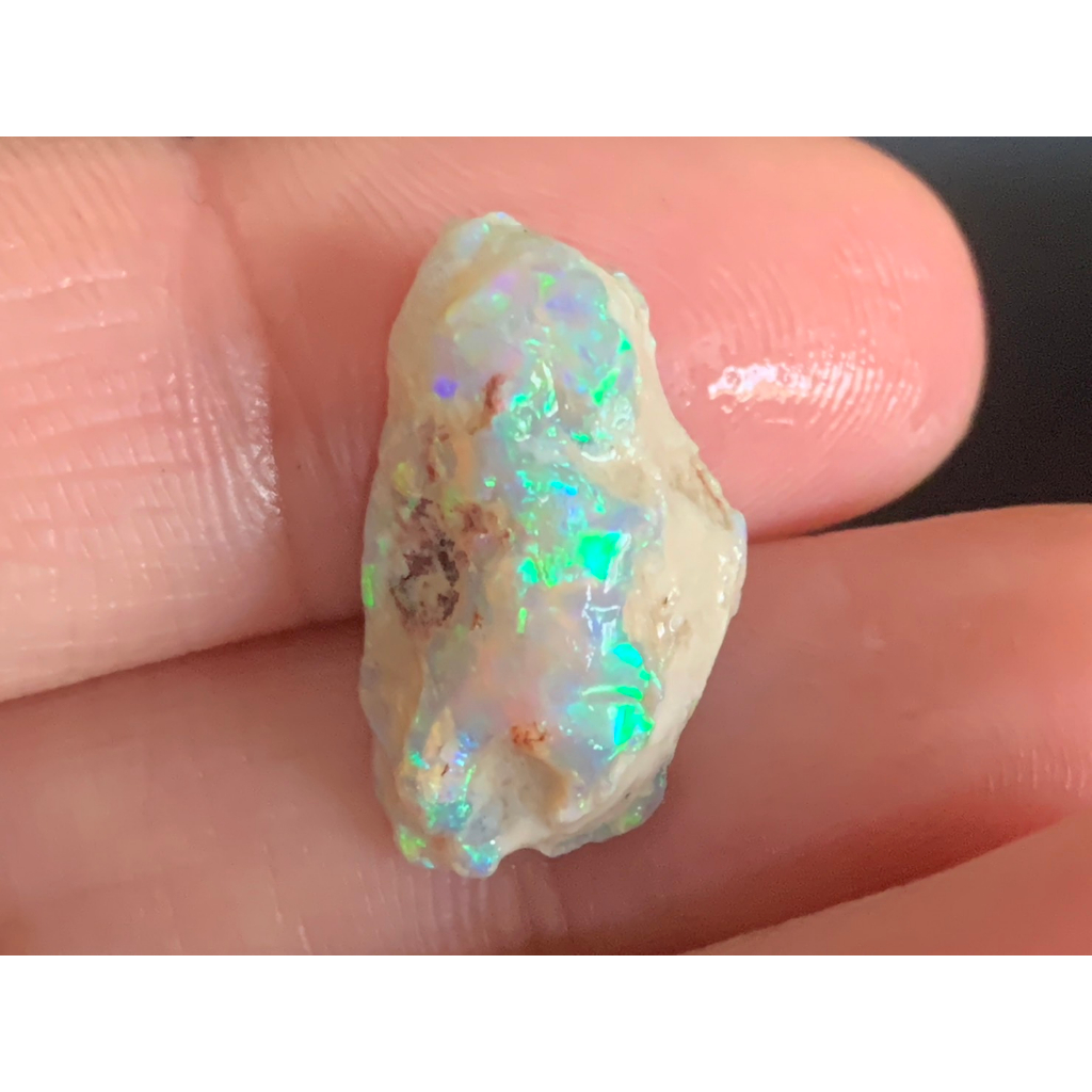 茱莉亞 澳洲蛋白石 蛋白石 原礦 編號Ｒ138 重6.1 原石 boulder opal 歐泊 澳寶 閃山雲 歐珀