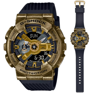 CASIO 卡西歐 G-SHOCK 復古科幻 雙顯腕錶 GM-110VG-1A9