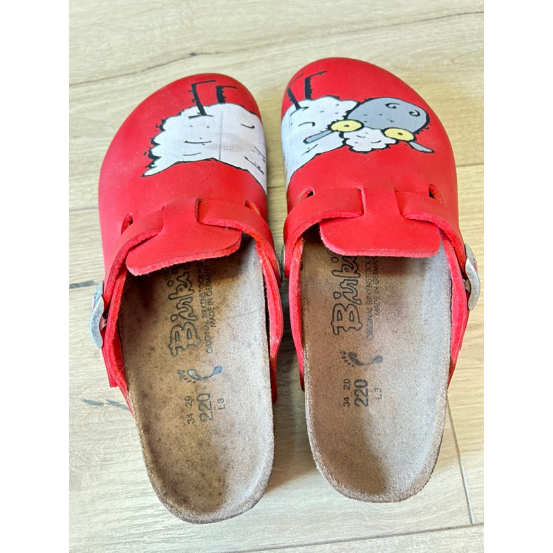 Birkenstock勃肯鞋 大童 兒童 小綿羊 包鞋 22號