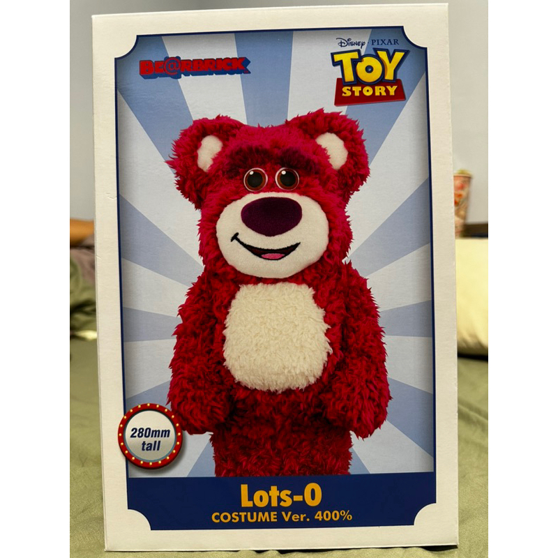 Be@rbrick 400% 玩具總動員 熊抱哥 草莓熊