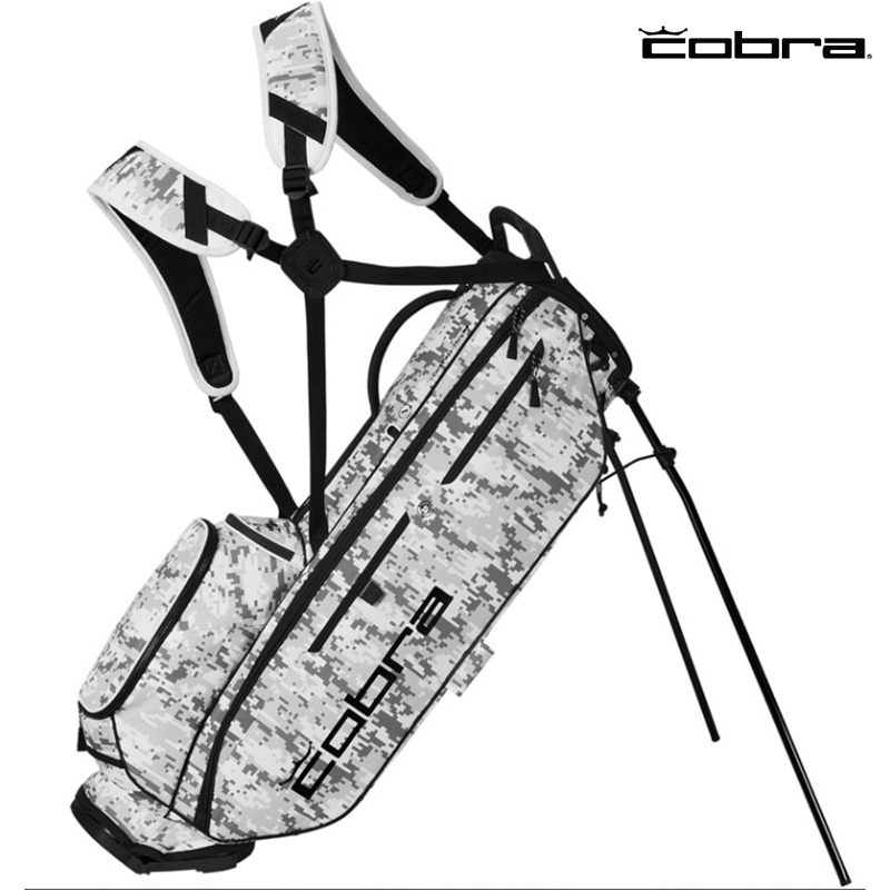 ＊立航高爾夫＊Cobra  Ultralight Pro輕量腳架袋 #909526-09 ,白/陰影灰