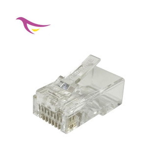 Cat.6 RJ45 一件式Plug 網路水晶頭 10入
