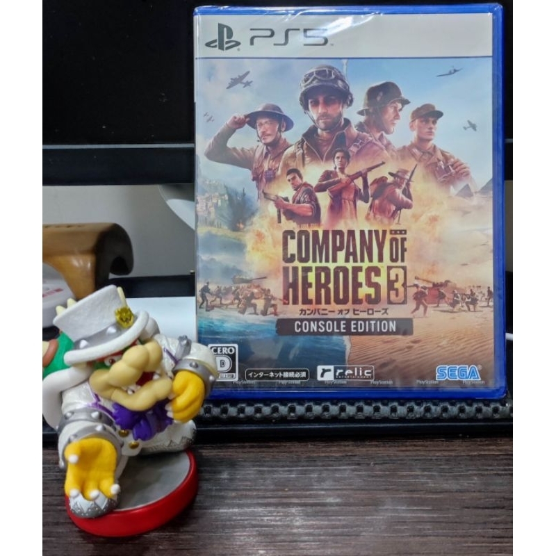 PS5 Company of Heroes 3 英雄連隊3 繁體中文介面 全新品