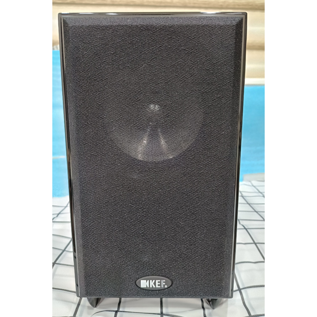 KEF XQ10黑色鋼烤 書架喇叭