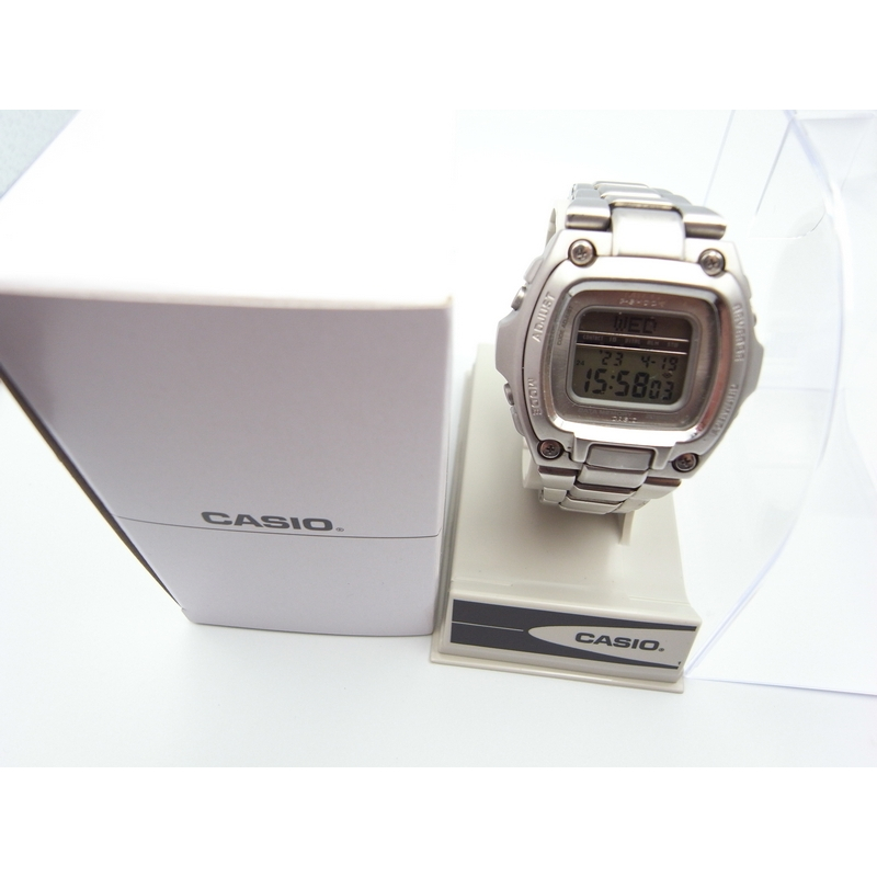 (日本製 2手現貨)CASIO G-SHOCK MRG-210 全不鏽鋼 200M潛水電子錶(附盒)
