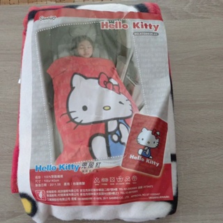 Hello Kitty、KUMAMON 兜風紅車用刷毛毯