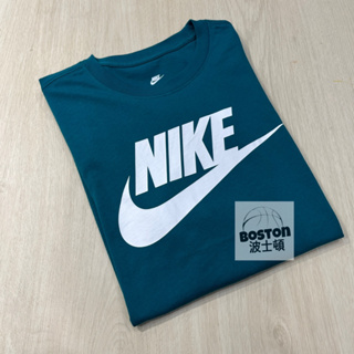 Nike AS M NSW TEE ICON FUTURA 男款 基本款 大Logo 短袖 上衣 綠AR5005-381