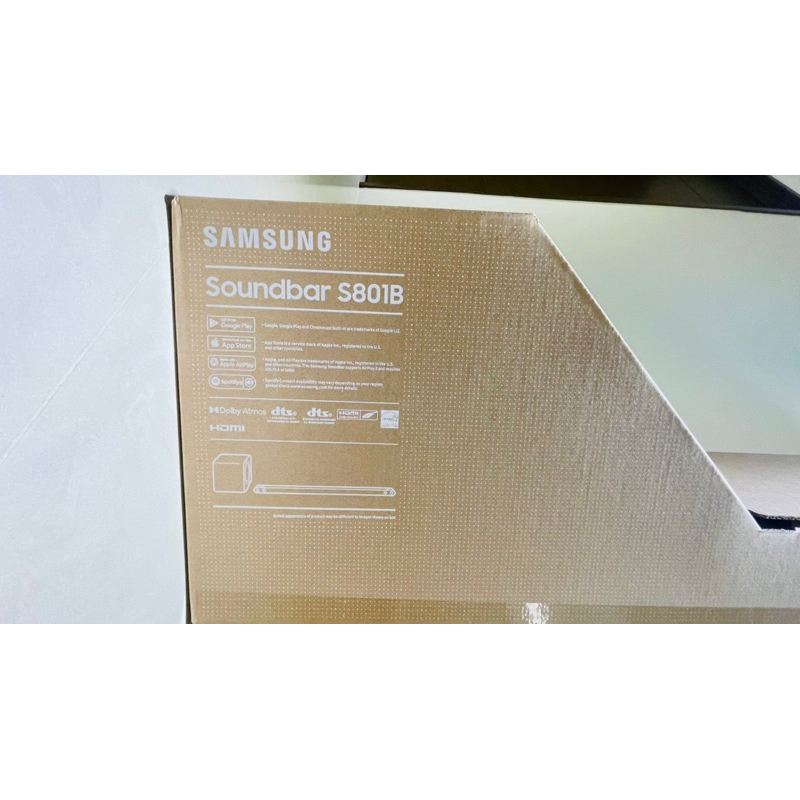 全新Samsung sound bar S801B白色