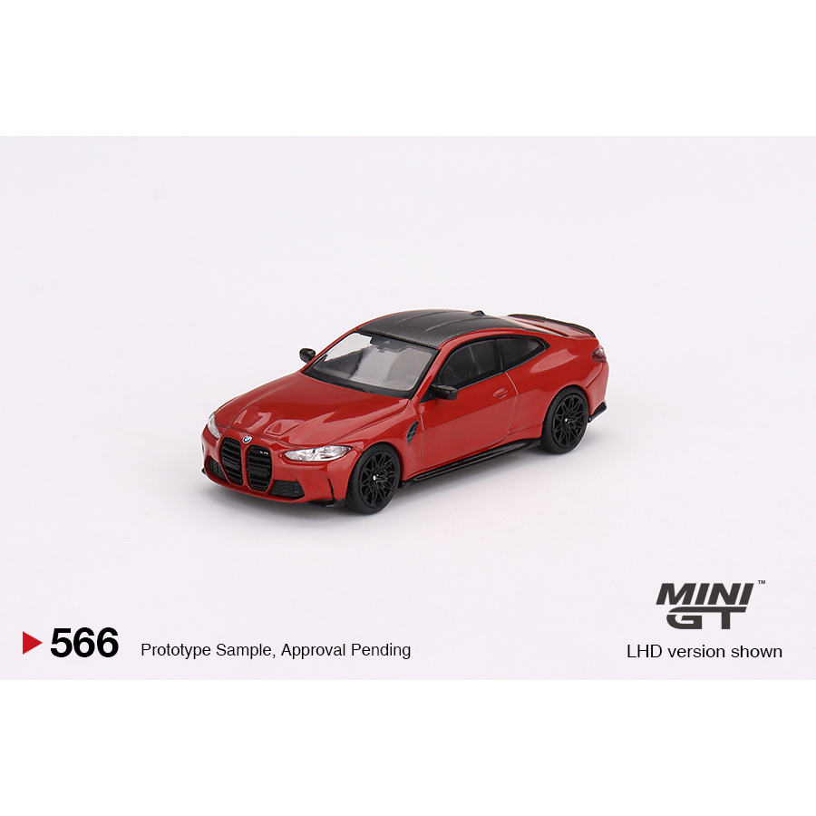 (小賈車庫) 1/64 #566 MINI GT  BMW M4 Competition (G82) 紅色