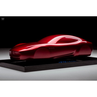 原廠精品 Maserati Alfieri Silhouette 限量雕塑 紅 1/18 BBR