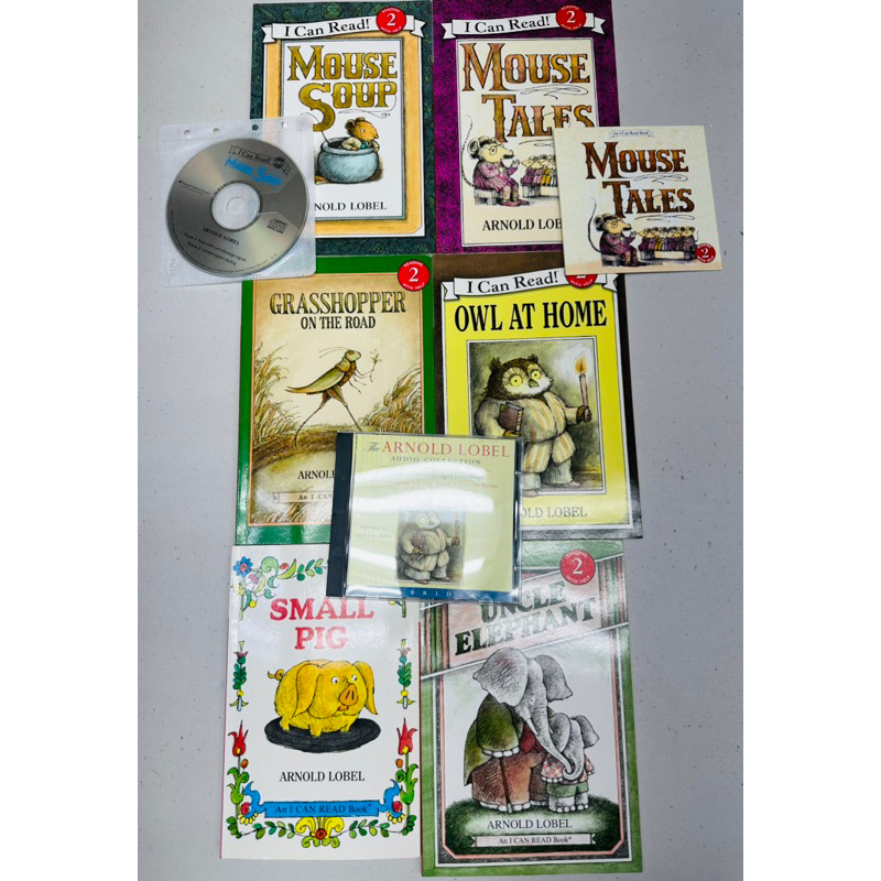 汪培珽書單正版 lv 2 Arnold Lobel Owl At Home, Mouse Soup6書+3CD合售